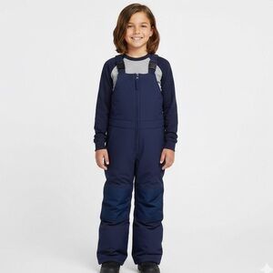 Kids Squall Waterproof Insulated Iron Knee Reinforced Sear Snow Bibs Navy 10